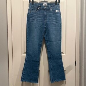 PAIGE Women's Colette Crop Flare Jeans, NWT